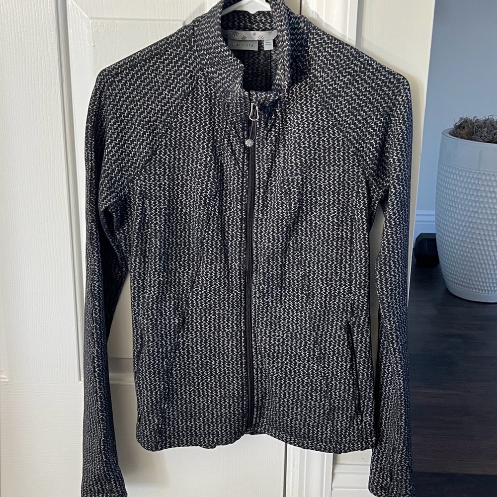 Athleta Heartbeat Hope women’s zip up size small
